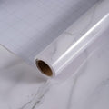 Marble Contact Paper for Countertops Cabinets 16x118 inch Glossy Marble Wallpaper Peel and Stick Counter Top Waterproof Vinyl Film Removable and Self-Adhesive Wall paper for Kitchen Decorative