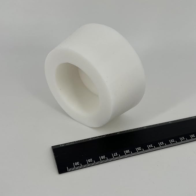High Temp Masking Supply 3.00" x 3.50" Silicone Rubber Plug - Hollow Tapered Stopper for Powder Coating, Painting, Automotive, Weld Back Purge - Non-Toxic, Flexible, Reusable HTP14 (1 Pack)