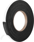 Kikerike Self Adhesive Foam Tape Weatherstrip 1/2In x 1/8In x 13Ft High Density Foam Insulation Strips Seal Weather Stripping with Strong Adhesive for Door and Window Sound Isolation Soundproofing