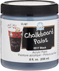 FolkArt Chalkboard Paint in Assorted Colors (8-Ounce), 2517 Black