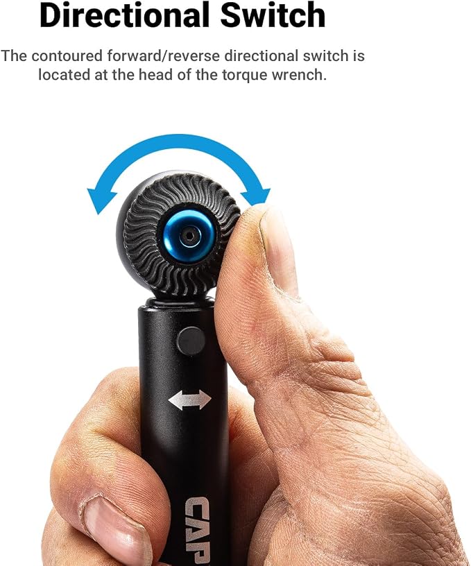 The Capri Tools 3/8 in. Drive Mini Torque Wrench, 100-500 in. lbs.