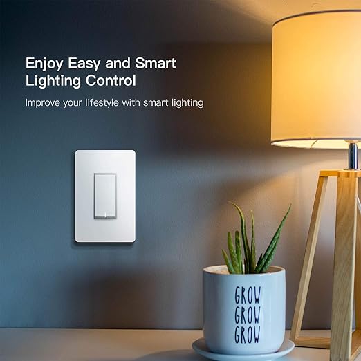 TREATLIFE 3 Way Smart Switch 4 Pack, 2.4GHz WiFi Smart Light Switch 3 Way, Works with Alexa, Google Home and SmartThings, Remote Control, FCC, Schedule, Neutral Wire Required