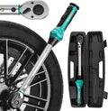 GRENPRO 1/2" Drive Click Torque Wrench 25-250 Ft.Lb – Dual-Direction Adjustable with Dual Range Scales, 72-Tooth Precision Ratchet, ±3% Accuracy – for Bike, Motorcycle, Car Repair & DIY Maintenance