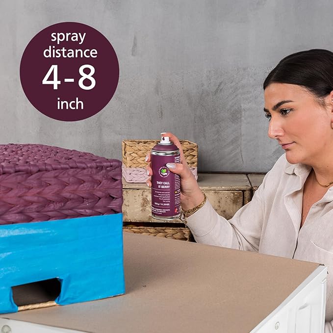 They Call It Berry Spray Paint | Water based & Odorless | Eco-Friendly & Vegan | Weather & UV-Resistant | For all Substrates | Fast Drying with High Coverage | For Indoor/Outdoor Use