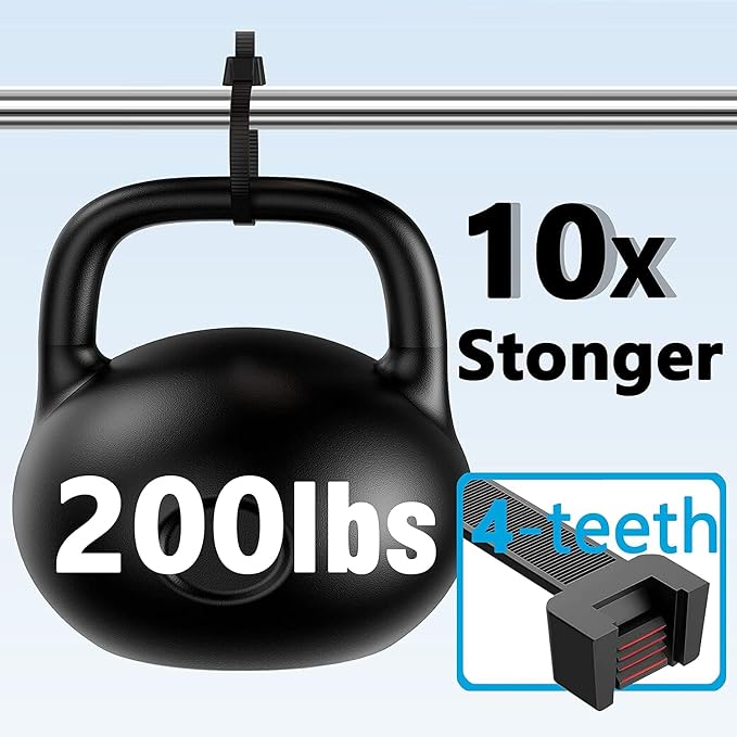 200lb Zip Ties Heavy Duty 18 Inch 350pcs, Large Black Cable Tie, Thick Heat Resistant Zipties, Big Wide Wire Ties, Industrial Tie Wraps for Outdoor Use