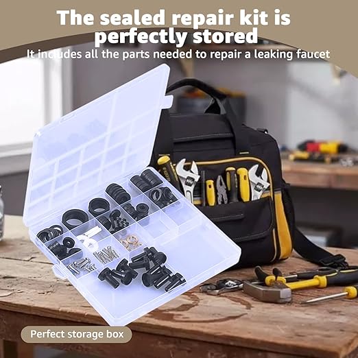 B-6RK Repair Kit Compatible with T&S Brass Faucets Replacement for T&S Brass B-6RK Faucets Repair Kit Includes Parts for Various Sink Valves