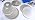 8 Inch x 1/2" Arbor Diamond Flat Lap Disc, 1200 Grit