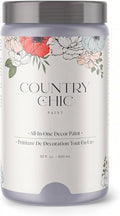 Country Chic All-in-One Chalk Paint for Furniture, Cabinets, Home Decor, Eco-Friendly, Matte Finish, Built-In Primer & Top Coat for Wood, Metal - Wisteria (Light Purple) - Quart 32 oz (950 ml)