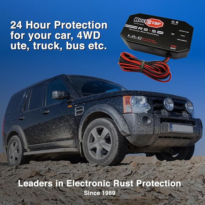 RS-5 Heavy Duty Electronic Rust Protection for All Types of Vehicles