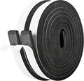 Kikerike Self Adhesive Foam Tape Weatherstrip 1In x 3/8In x 20Ft High Density Foam Insulation Strips Seal Weather Stripping with Strong Adhesive for Door and Window Sound Isolation Soundproofing