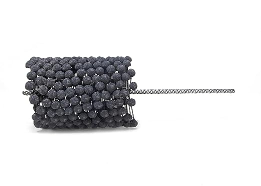 Brush Research GBD41412 FLEX-HONE®, 4-1/4" (108mm) Diameter, 120 Grit, Silicon Carbide, For Mild Steel, Stainless Steel Cast Iron and Softer Ferrous Materials
