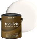 EVOLVE Interior Paint & Primer, Eggshell (Essential White), 1 Gallon – One-Coat Coverage, Excellent Hide, Low VOC, Low Odor, Washable Paint for Walls, Doors & Trim