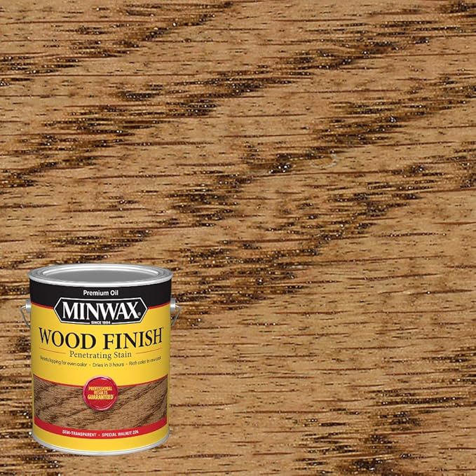Minwax 710760000 Wood Finish 250 VOC Compliant, Special Walnut Stain, Gallon