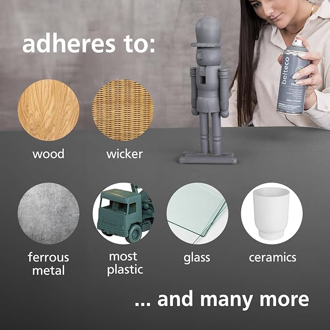 Gold Spray Paint - 6er Pack | For All Surfaces | Water-Based & Odorless | Eco-Friendly | Weather & UV Resistant | Fast-Drying | Indoor & Outdoor Use | Antique Gold Spray Paint for Plastic