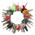 Heavy Construction Equipment Key Set, 56PCS Heavy Equipment Master Keys Set for CAT Catrepillar John Deere JCB Hyster Komatsu Kubota Takeuchi Yanmar Hitachi Excavator Skid Steer Loader Forklift Roller
