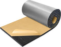 TroyStudio Sound Proof Closed Cell Foam, Self-Adhesive 13'' x 78" Heat Shield Acoustic Rubber Foam Sheet - Waterproof Noise Vibration Thermal Insulation Roll for Home, Car, HVAC, Pipe, Machine