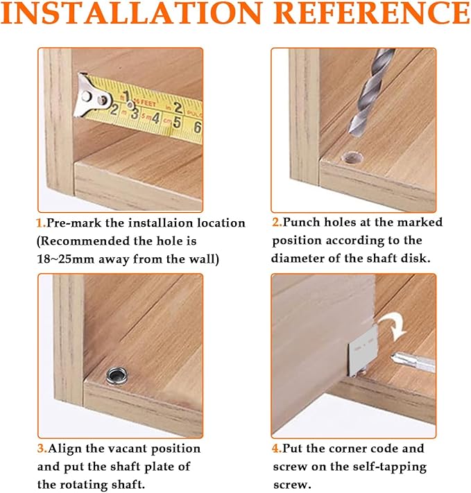2 Sets Pivot Hinges Silver Heavy Duty Concealed Shaft Door Hinges with Bushing for Wood Doors, Drawers, Furniture Cabinets, Wardrobe, Showcase, etc