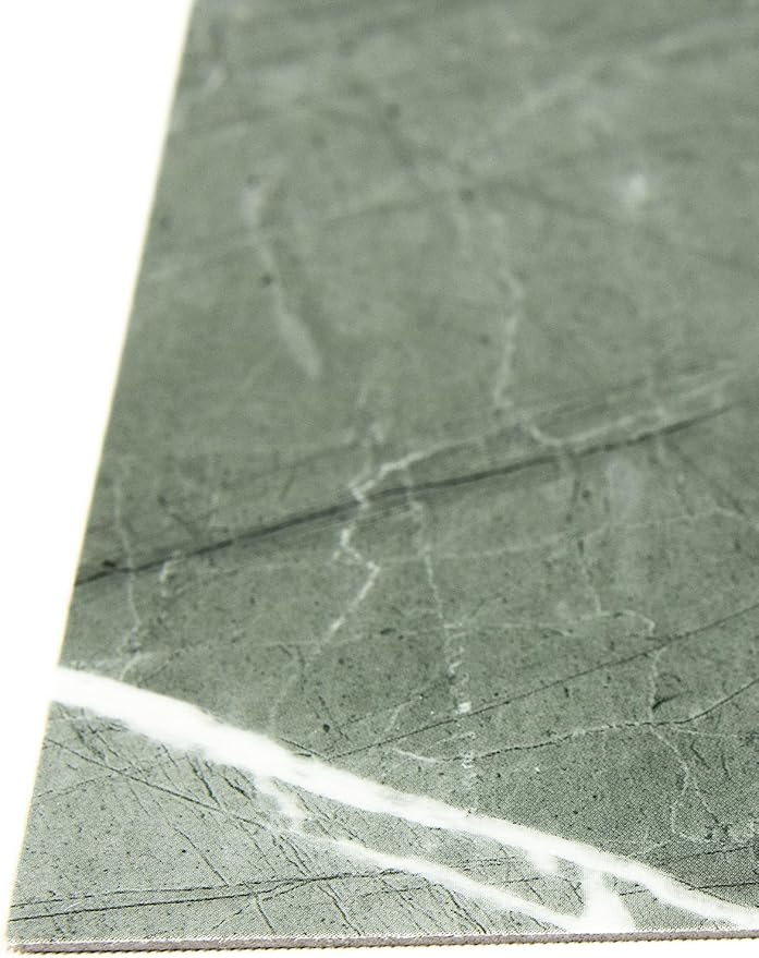 FloorPops x Chris Loves Julia Bonneville Jade Peel and Stick Floor Tiles, FP6332