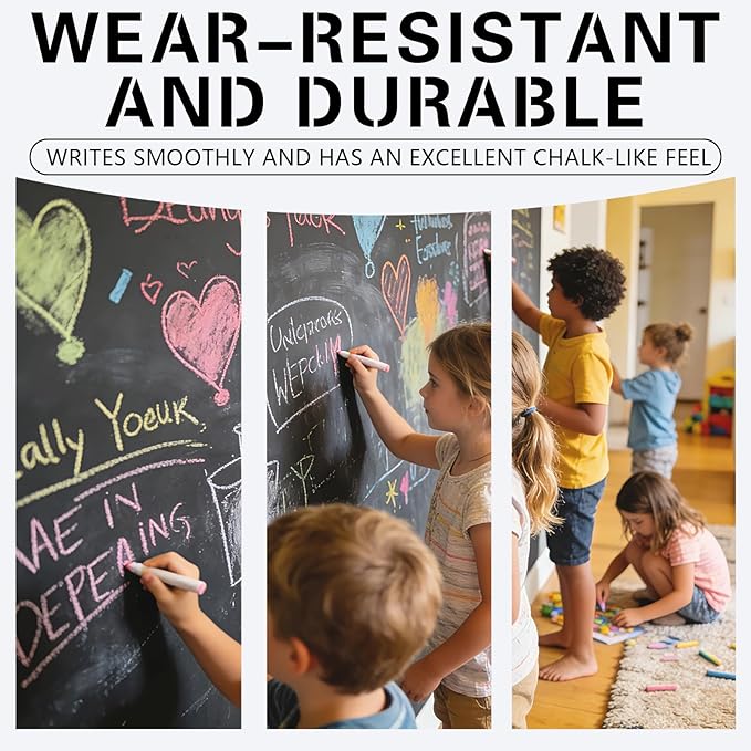 Whiteboard Paint, 16 Oz - Chalkboard Paint Ideal for Creating DIY Menu Boards, Drawing Walls & Office Planners with This Classic Chalk Board Paint's for Home & Business Use (White, 16 oz)