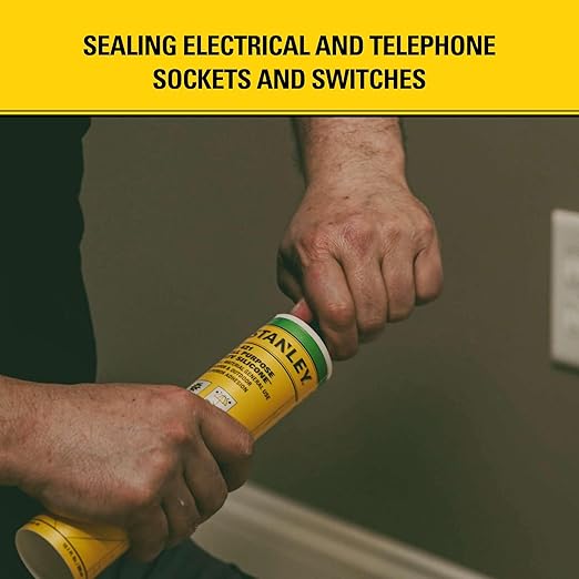 Stanley S421 All-Purpose RTV Silicone Sealant (48 x 10.1 fl.oz.) – 100% Waterproof Brown Caulk | Industrial-Grade Silicone for Kitchen, Bathroom, Shower, Window, Door, Indoor & Outdoor Use | 48 Pack