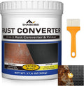 Rust Converter & Metal Primer -Removes Rust, Encapsulates & Protects, Works as Undercoating and Paint, Long-Lasting inhibitor for Cars, Trucks, Metal Surfaces(17.6 oz)
