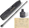 Torque Wrench 1-Inch Drive Dual Range Scales 200-1500ft.lb/271.0-2032.5Nm | ±3% Precision, 24 Tooth Dual-direction Torque Wrenches for Wind Turbines Dockyards Car Truck Repair