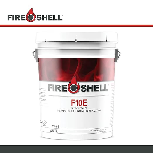 FIRESHELL F10E INTUMESCENT Coating - White 5-Gallon