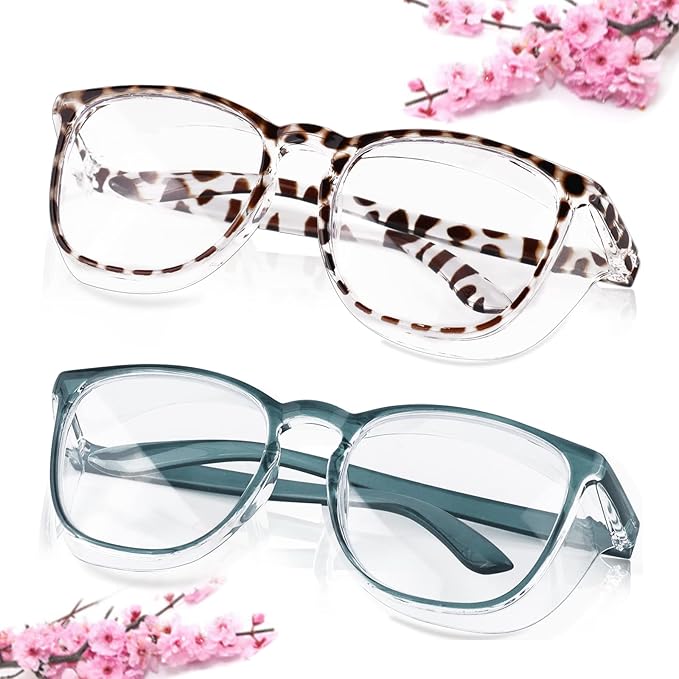 SQIMZAR Safety Glasses Goggles For Women Nurses Protective Eyewear,Anti Fog Safety Goggles