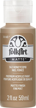 FolkArt Acrylic Paint in Assorted Colors (2 oz), 942, Honeycomb