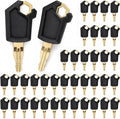 QWORK 5P8500 Keys, 40 Pack Ignition Keys Compatible with Caterpillar Heavy Equipment