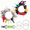 55 Heavy Equipment Keys Master Set Construction Equipment Manufactures Machinery Ignition Key for CAT Caterpillar JCB Komatsu John Deere Volvo Takeuchi Hitachi Kubota Case New Holland Hyster Yanmar