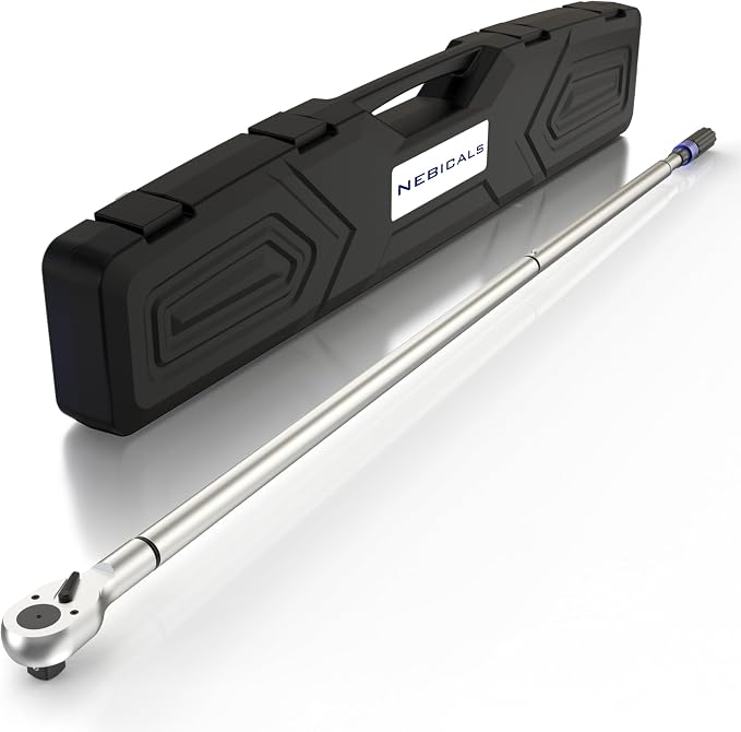 1'' 200-1000 Ft Lb Torque Wrench Heavy Duty, Dual Direction