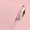 Rugreat Matte Pink Peel and Stick Wallpaper Solid Modern 591inL 15.7inW | Pink Contact Paper for Cabinets Self Adhesive Wallpaper for Bedroom Table Texture Contact Paper for Furniture Waterproof