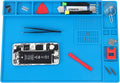 STREBITO Soldering Mat Electronics Repair Mat, Silicone Work Mat Heat Resistant 932°F, Magnetic Mat for Screws and Tools, Solder Mat Silicone Pad for Watch, Phone, Eyeglass, Knife, Size 13.8 "x 9.9"