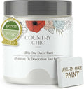 Country Chic All-in-One Chalk Paint for Furniture, Cabinets, Home Decor, Eco-Friendly, Matte Finish, Built-In Primer & Top Coat for Wood, Metal - Simplicity (White) - 8 oz (237 ml)