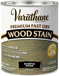 Varathane Premium Fast Dry Wood Stain | 1 Hour Dry Time | 1 Coat Color | Interior Wood Stain | Furniture, Cabinets, Doors, Trim | Quart | Rustic Sage
