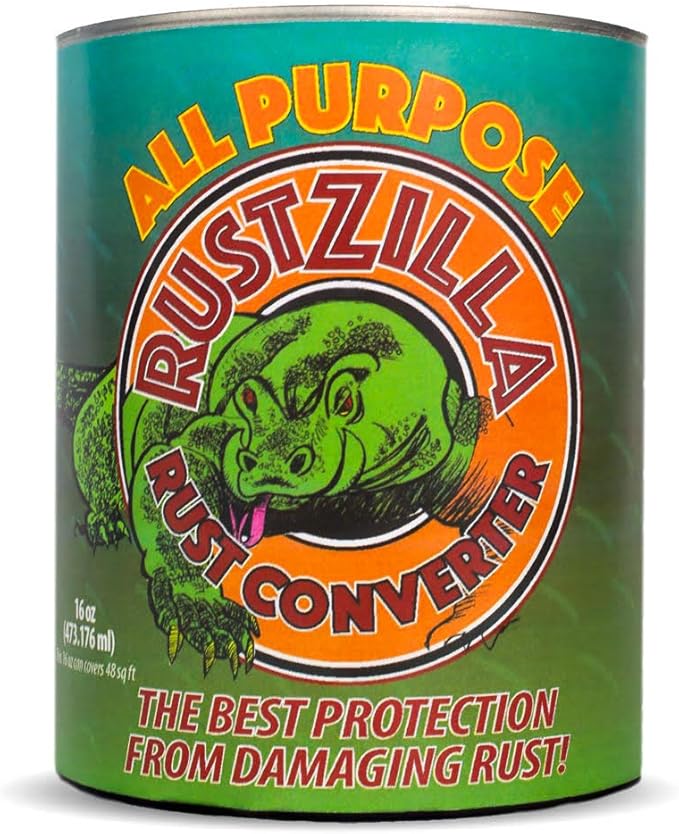 and Rust Remover All Purpose Professional Strength For All Metals Including Stainless Steel and Cast Iron, 8 OZ