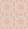 NuWallpaper Salmon Sanya Peel and Stick Wallpaper, NUS4311
