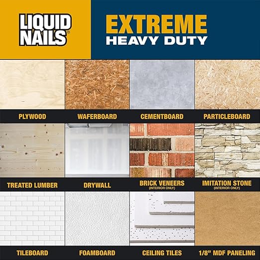 Liquid Nails Extreme Heavy Duty Construction Adhesive