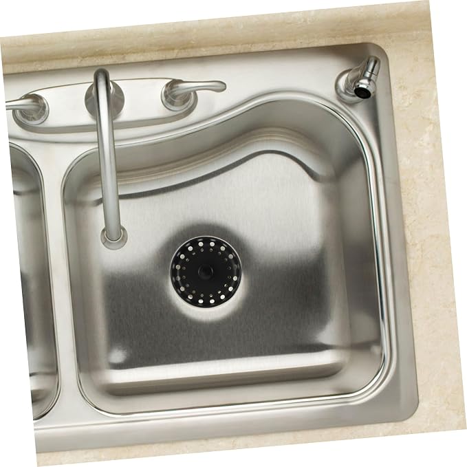 Homoyoyo 10pcs Metal Sink Drain Strainer Stopper Kitchen Drain Filter Handle Easy to Install and for Home Use -Clogging for Standard Sinks