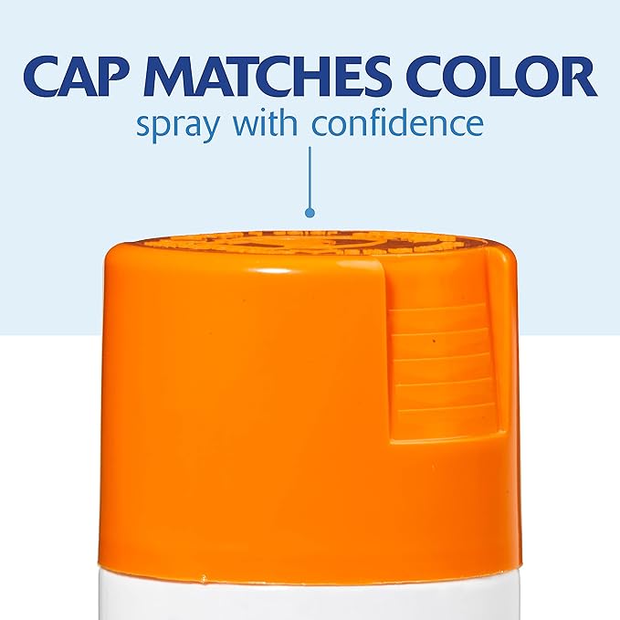 Rust-Oleum 249095 Painter's Touch 2X Ultra Cover Spray Paint, 12 oz, Gloss Real Orange