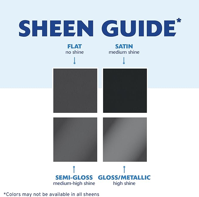 Rust-Oleum 1979502 Painter's Touch Latex Paint, Quart, Gloss Black, 1 Quart, (Pack of 1)