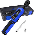 1/4" Digital Torque Wrench 0.33-22.1 Ft.lbs/0.45-30 Nm, Electronic Inch Pound Torque Wrench with 3/8" Adapter Extension Bar for DIY,Motorcycles,Bicycle,Car Buzzer Alarm, ±1% Accuracy 5 Units