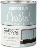 Rust-Oleum Serenity Blue Chalked All-in-One Ultra Matte Paint | One Coat Coverage | No Primer, Sanding, Or Topcoat Needed | Easy Clean Up | Made in USA | 30 OZ