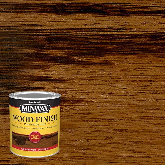 Minwax 700504444 Wood Finish, Espresso, 1 Quart