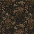 Dimoon Vintage Peel and Stick Wallpaper Dark Blue Floral Contact Paper 16.1"x591" Retro Victorian Dark Academia Wallpaper for Bedroom Moody Cottage Core Wall Paper Removable Waterproof Vinyl Roll