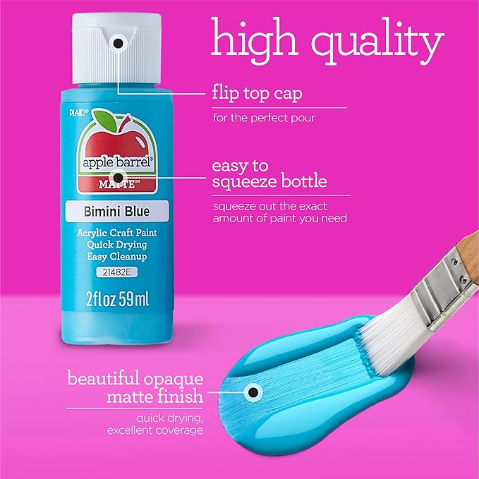 Apple Barrel Acrylic Paint in Assorted Colors (2 oz), 4471E, Beige