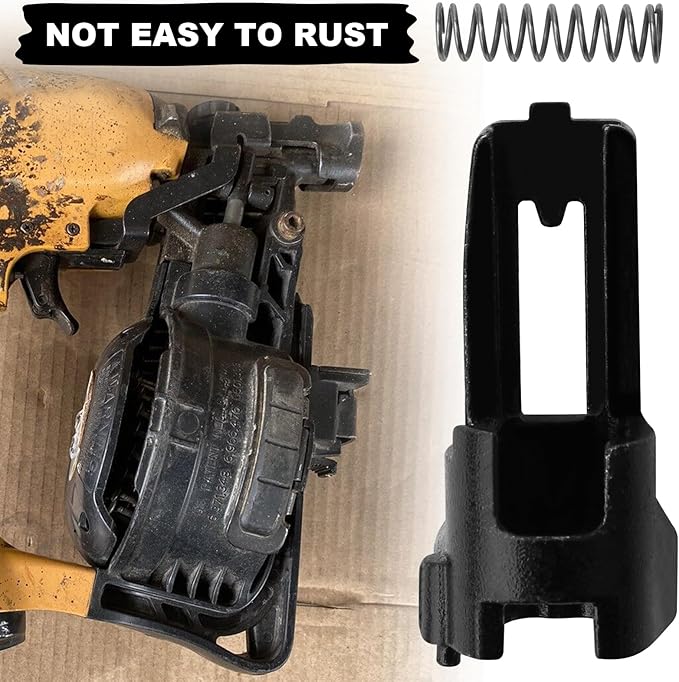 Vinyl Siding Adapter Kit Compatible with Bostitch RN46-1 Coil Roofing Nailer - Replaces Part VSA4 - Includes Spring & Instructions for Siding Installation