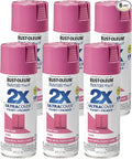 Rust-Oleum 249123-6PK Painter's Touch 2X Ultra Cover Spray Paint, 12 oz, Gloss Berry Pink, 6 Pack