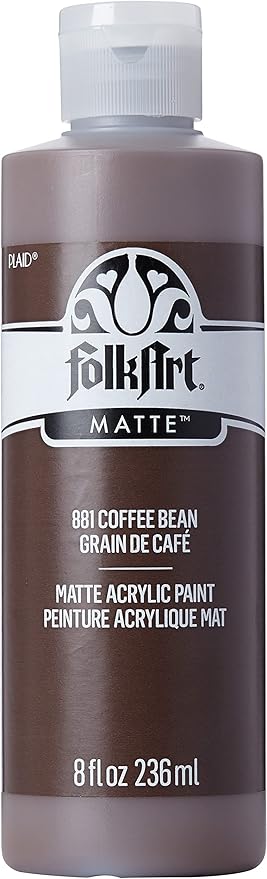 FolkArt Acrylic Paint in Assorted Colors (8 oz), , Coffee Bean